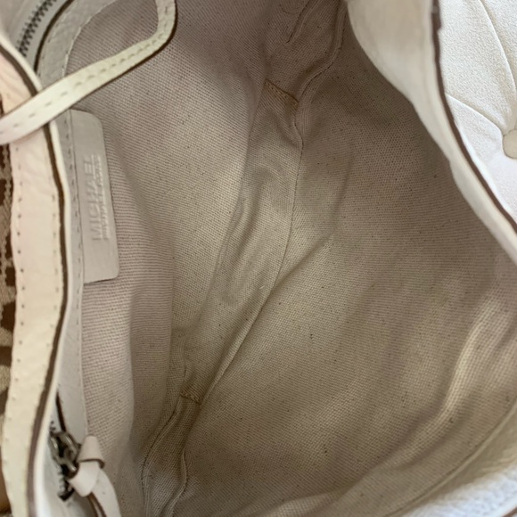 Michael Kors Signature Canvas and Leather Hobo - Picture 9 of 12